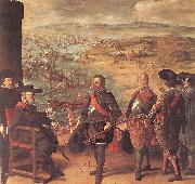 ZURBARAN  Francisco de Defence of Cadiz against the English oil painting reproduction